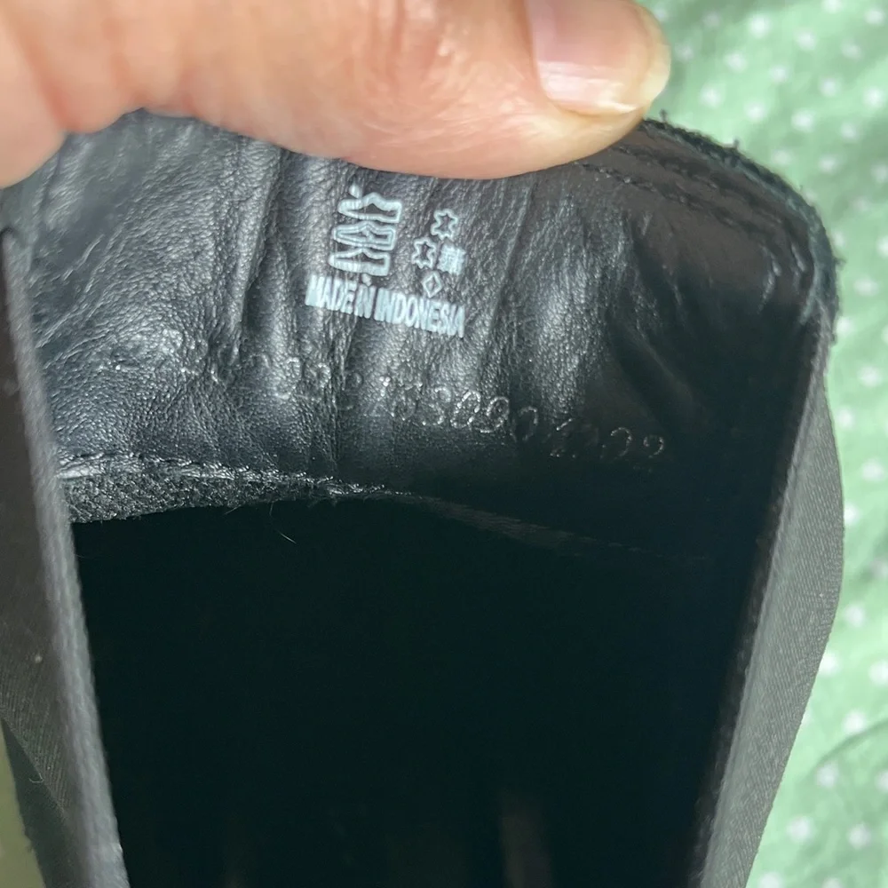 Ecco Black Suede Chelsea Boots, 42 - Picture 4 of 7